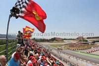 Tribuna E, GP Barcelona <br/> Circuit de Catalunya